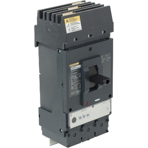Square D: Circuit breaker, PowerPacT L, 400A, 3 pole, 480VAC, 65kA, I-Line, MicroLogic 3.3S, 80%, ABC, mission critical