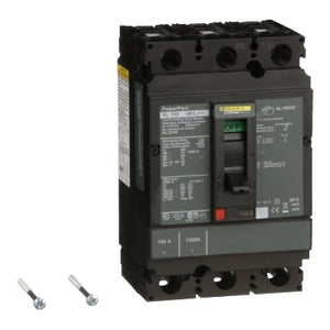 Square D: Circuit breaker, PowerPacT H, 150A, 3 pole, 600VAC, 50kA, lugs, thermal magnetic, 80%