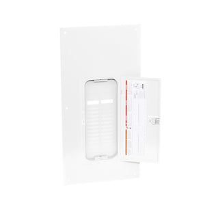 Square D: Replacement cover, QO, for 30 space load center, flush, white