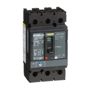 Square D: Circuit breaker, PowerPacT J, 200A, 3 pole, 600VAC, 25kA, lugs, thermal magnetic, 80%