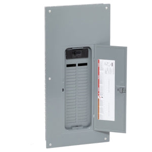 Square D: Load center, QO, 1 phase, 40 spaces, 60 circuits, 200A convertible main breaker, PoN, NEMA1, combo cover