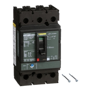 Square D: Circuit breaker, PowerPacT J, 225A, 3 pole, 600VAC, 25kA, lugs, thermal magnetic, 80%