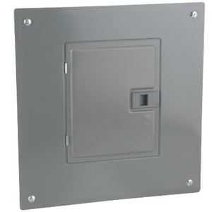 Square D: Load center, Homeline, 1 phase, 8 spaces, 16 circuits, 100A convertible main breaker, PoN, NEMA1, combo cover