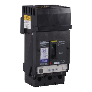 Square D: Circuit breaker, PowerPacT J, 250A, 3 pole, 600VAC, 18kA, I-Line, Micrologic 3.2, 80%, ABC, aux