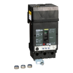 Sqaure D: Circuit breaker, PowerPacT J, 250A, 3 pole, 600VAC, 14kA, I-Line, Micrologic 3.2S, 80%, ABC