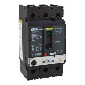 Square D: Circuit breaker, PowerPacT J, 250A, 3 pole, 600VAC, 14kA, busbar, Micrologic 3.2, 80%