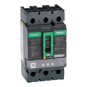 Square D: Circuit breaker, PowerPacT J, 250A, 3 pole, 600VAC, 18kA, lugs, Micrologic 3.2S, 100%