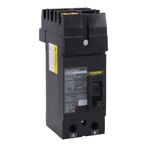 Square D: Circuit breaker, PowerPacT Q, 125A, 2 pole, 240VAC, 100kA, I-Line, thermal magnetic, 80%, AB