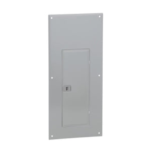 Square D: Replacement cover, QO, for 40 space load center, flush, gray