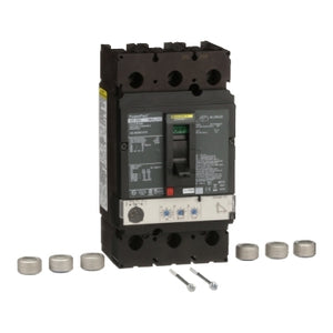 Sqaure D: Circuit breaker, PowerPacT J, 250A, 3 pole, 600VAC, 18kA, lugs, Micrologic 3.2, 80%