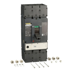 Square D: Motor circuit protector, PowerPacT L, 600A, 3 pole, 600VAC, 25kA, lugs, MicroLogic 1.3M, 80%