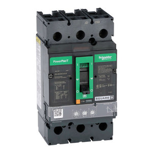 Square D: Circuit breaker, PowerPacT J, 250A, 3 pole, 600VAC, 14kA, lugs, Micrologic 3.2, 100%