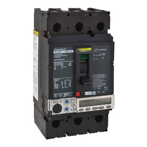 Square D: Circuit breaker, PowerPacT J, 250A, 3 pole, 600VAC, 50kA, lugs, Micrologic 5.2A, 100%