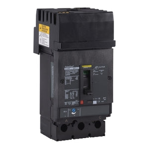 Square D: Circuit breaker, PowerPacT J, 150A, 2 pole, 600VAC, 25kA, I-Line, thermal magnetic, 80%, AB