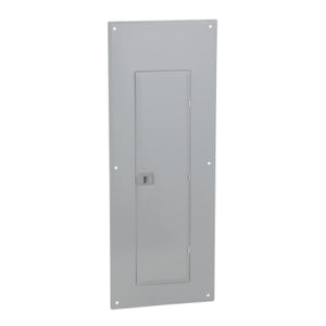 Square D: Replacement cover, Homeline, for 42 space load center, combination flush and surface, gray
