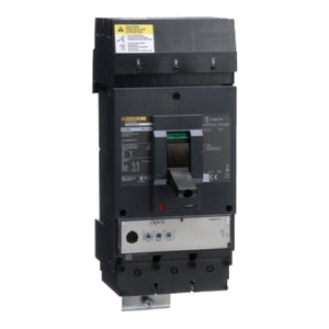 Square D: Circuit breaker, PowerPacT L, 400A, 3 pole, 600VAC, 14kA, I-Line, MicroLogic 3.3, 80%, ABC