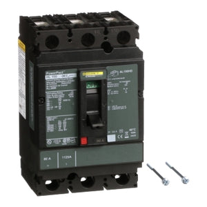 Square D: Circuit breaker, PowerPacT H, 80A, 3 pole, 600VAC, 50kA, lugs, thermal magnetic, 80%