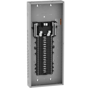 Square D: Load center, QO, 1 phase, 40 spaces, 60 circuits, 200A convertible main lugs, PoN, NEMA1, gnd bar