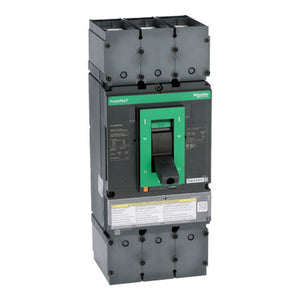 Square D: Automatic switch, PowerPact L, 400A, 3 pole, 600VAC, 50kA, lugs, magnetic