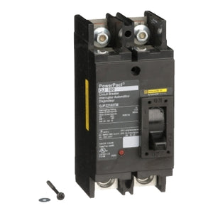 Square D: Circuit breaker, PowerPacT Q, 200A, 2 pole, 240VAC, 100kA, lugs, thermal magnetic, 80%, bottom of panel