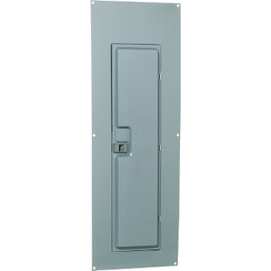 Square D: Replacement cover, QO, for 42 space load center with 3 phase main breaker, surface, gray
