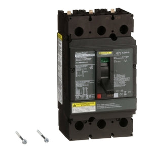 Square D: Automatic switch, PowerPacT J, 250A, 3 pole, 600VAC, 18kA, lugs, magnetic, control wire ON end, handle ext