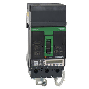 Sqaure D: Circuit breaker, PowerPacT J, 250A, 3 pole, 600VAC, 25kA, I-Line, Micrologic 6.2E, 80%, ABC