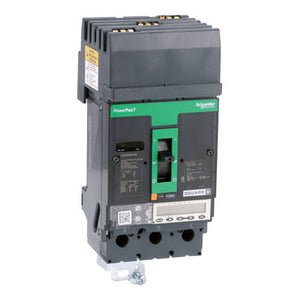 Square D: Circuit breaker, PowerPacT J, 250A, 3 pole, 600VAC, 25kA, I-Line, Micrologic 6.2A, 80%, ABC