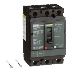 Square D: Circuit breaker, PowerPacT H, 110A, 3 pole, 600VAC, 18kA, lugs, thermal magnetic, 80%