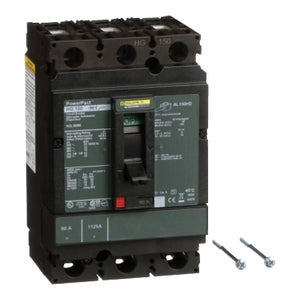 Square D: Circuit breaker, PowerPacT H, 90A, 3 pole, 600VAC, 18kA, lugs, thermal magnetic, 80%