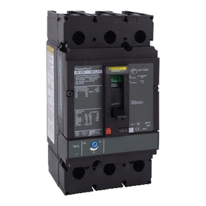 Square D: Circuit breaker, PowerPacT J, 225A, 3 pole, 600VAC, 100kA, lugs, thermal magnetic, 80%