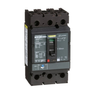 Square D: Circuit breaker, PowerPacT J, 200A, 3 pole, 600VAC, 18kA, lugs, thermal magnetic, 80%