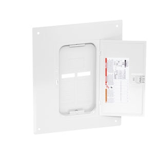 Square D: Replacement cover, QO, for 16 space load center, flush, white