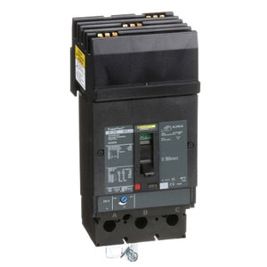 Square D: Circuit breaker, PowerPacT J, 200A, 3 pole, 600VAC, 18kA, I-Line, thermal magnetic, 80%, CBA
