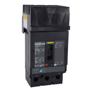 Square D: Circuit breaker, PowerPacT J, 200A, 2 pole, 600VAC, 18kA, I-Line, thermal magnetic, 80%, AC