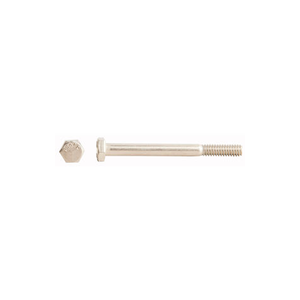 Launch 3: 1/4"-20 x 1-1/4" Grade 18-8 Stainless Steel Hex Cap Screw, Partially Threaded,  EA