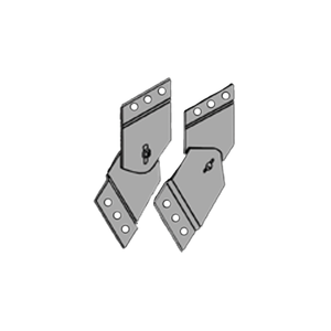 MP Husky: Vertical Hinged Splice Kit, 4" Height