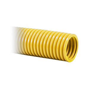2" Innerduct Corrugated Petroduct, Plenum, Pull String, Yellow