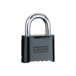 Master Lock: Black Die Cast, Steel Padlock