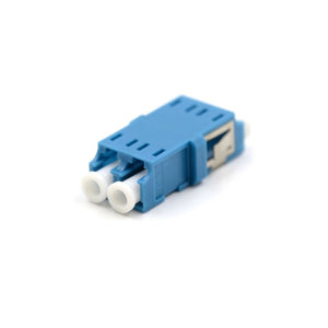 Fiber Coupler LC/UPC Duplex For Single Mode Fiber, No Flange