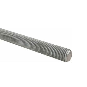 5/8"-11x10' Hot Dip Galvanized Low Carbon Steel Threaded Rod