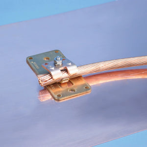 nVent: Copper Ground Plate with 1 Cable Attachment, 18" x 18"