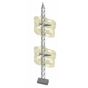Rohn: 45G Bracketed Complete Tower, 100'