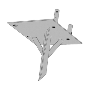 Rohn: SDB25G 25G Single Drive-In Tower Base