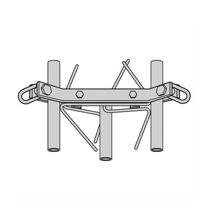 Rohn: 65G Guy Bracket Assembly