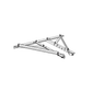 Rohn: HBUTVRO 25G, 45G and 55G Universal Heavy-Duty House Bracket, 18" to 36"