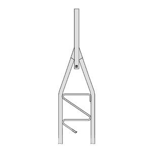 Rohn: 25G Top Section, 9' High