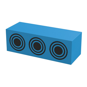 Roxtec: Module for Sealing 3 Cables at .138" thru .413" OD