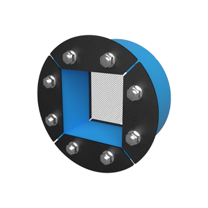 Roxtec: 6" Multiple Cable Sealing R-Frame, Galvanized