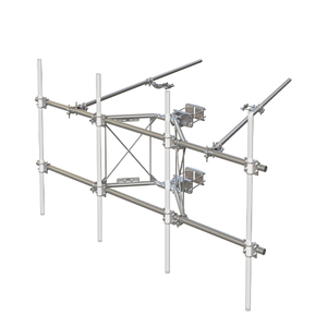 12'-8" Sector Frame, 2-7/8" OD Pipe, 4x 2-7/8" x 8' Ant Pipe